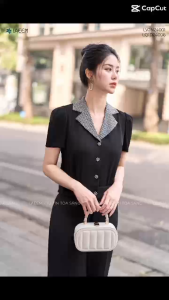 Quần suông thiết kế cao cấp Laeem Design LQ1D24004 chất liệu vải babi quân tây dài dáng suông