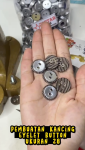 Matras Cetakan Kancing Bungkus Lubang Dua Merek Newstar