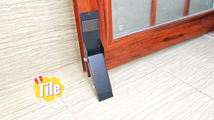 No Drill Door Stoppers For Bottom Door Holder Foot Control Stainless Steel Kick Down Door Stopper For Heavy Doors