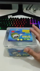 Senter Kepala Selam Sunpro S-8965 Tombol Dimmer ( Diputar ) Cahaya Putih Diving Super Terang 300Watt Tahan 50 Jam Waterproof