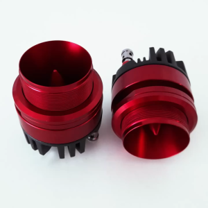 TOP Matador แหลม มัจจุราช หน้าอลูมีเนีบม สีแดง แม่เหล็กนิโอ 24.5x8มิล พร้อมซีกันขาดแถมใฟ้ฟรีด้วย เสียงแหลมใส แรงๆ ทวิตเตอร์แหลม MT-X109 จำนวน2ดอก