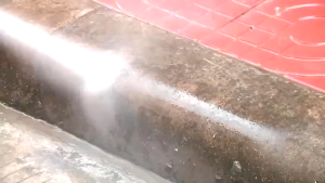 (จัดส่งจากกรุงเทพ)หัวฉีดล้างรถ หัวฉีดน้ำล้างแอร์ 1/4 สายไฮดรอลิค ต่อปั๊มฉีดน้ำ M22x1.5/M14*1.5 หัวฉีดล้างแอร์ 1/4