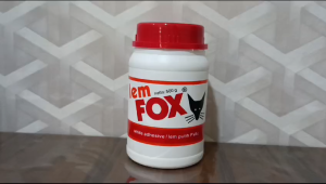 Lem Putih Botol 1KG - 1/2KG FOX untuk Kayu Kertas