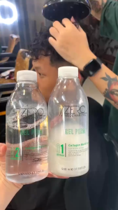 LẺ 1 CHAI  GEL UỐN LẠNH TẠI NHÀ 7.ZERO UỐN MÁI UỐN XÙ MÌ UỐN PHỒNG CHÂN TÓC 530ml