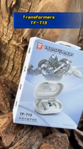 Transformers TF-T13 Hanging Ear Wireless Bluetooth Non-in-ear Bone Conduction Bluetooth 5.3 Headset Noise Reduction Long Battery Life Sports Running Fitness IOS Huawei Universal