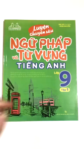 Sách - GLOBAL SUCCESS Luyện chuyên sâu ngữ pháp và từ vựng tiếng anh lớp 9 tập 1