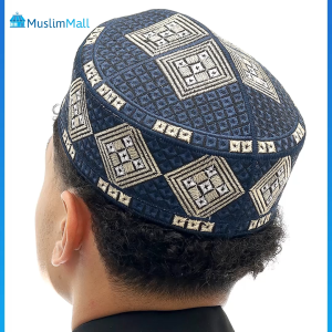 Peci Pakistan Ful Bordir Kopiah Haji Premium Bordir Motif Diamond High Quality Product The Kufi