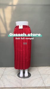 Rok Sekolah/Rok SD Merah/Seragam sekolah sd