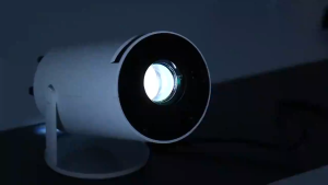 HY300 Portable Laser Projector: Android Smart Box & Netflix Integration