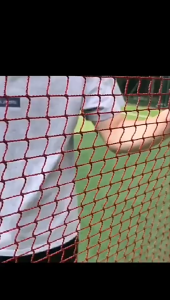 Professional Badminton Net Outdoor Tennis Net Mesh Volleyball Net 6.1mX0.76m Standard Portable Volleyball Net for Indoor Outdoor Court