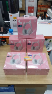 ONIKUMA K9 USB 7.1 Gaming Headset หูฟังเกมมิ่ง หูฟังระบบเสียง 7.1 สีชมพูสวยน่ารัก