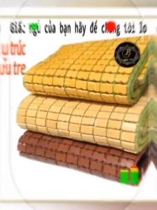 Chiếu trúc 0.8m chiếu tre 80cm chiếu tre 8 tấc dành cho giường đơn chiếu trúc hạt giường 1 người nằm - B Light TP