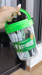 Kabel Data Charger Robot Type C Isi 30/20/10 Pcs Olike & Carger Casan Tipe C