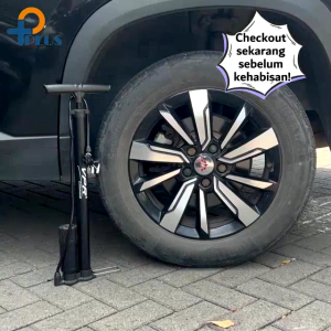 Pompa Angin pompa air botol pump Sepeda Motor Mobil Tabung Meter/ High Pressure Pompa Angin Portable Untuk ban mobil dan pompa angin motor