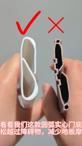 NEW UPGRADE Waterproof Door Seal Strip Draught Excluder Stopper Dustproof Soundproof Anti-Insect Sealing Strips Door Bottom Guard Durable PVC