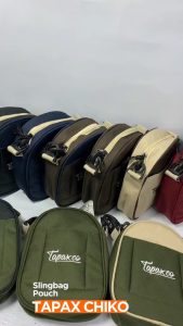 Tapaxco Tas Selempang Pria Chiko Mini Slingbag Casual Local Brand Kanvas Cordura