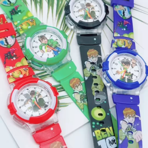 BEN10 นาฬิกาเด็กชาย แบบเท่ๆ สายนาฬิกา ยางเรซิน ขนาด 32 มม