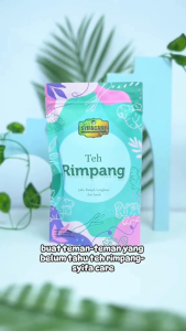 Teh Rimpang Celup Syifacare Ramuan Rempah JSR Herbal Pelangsing Pelancar Haid Promil 100% Bahan Alami Isi 20 Kantong