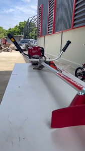 REAIM Mesin Potong Rumput 2/4 Tak 52CC Gendong Bensin Kualitas Tinggi Brush Cutter Powerful