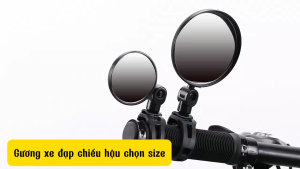 Gương Xe Đạp Cầu Lồi Dễ Lắp Đặt – Gương Chiếu Hậu Xe Đạp Thể Thao Góc Rộng Rõ Nét An Toàn Xoay 360 Độ ECO2 Amalife