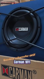 Bassbox Subwoofer Aktif Mobil 10 Inch CARMAN CM 1011 Sub Woofer Active