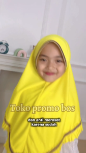 COD KERUDUNG ANAK ZARA MURAH KEKINIAN LUCU TERBARU JILBAB ANAK TREND 2024 HIJAB ANAK LIST POLOS SIZE TK USIA 4-8 TAHUN