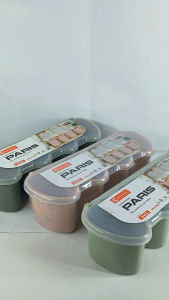 Tempat Bumbu 4 in 1 / Toples Garam Micin Merica Bubuk