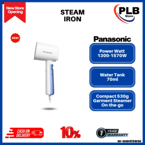 PANASONIC NI-GHD015WSK HANDHELD GARMENT STEAMER