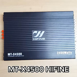 Butterfly Ecommerce hifine เพาเวอร์แอมป์ CLASS AB 4CH MT-X4500 2400W เพาเวอร์แอมป์รถยนต์ เพาเวอร์ติดรถยนต์ เครื่องเสียงติดรถยนต์ เพาเวอร์ Class AB 4ชาแนล แอมป์ขยายเสียง