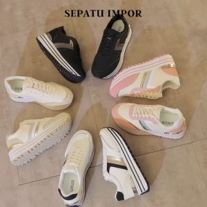 Sepatu Import Jakarta Sepatu Wanita Sneakers Wanita Import Korea Premium Quality LX2024