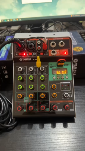 YAMAHA NEW F4A professional four 4-way mini mixer with reverb USB Bluetooth home live effect