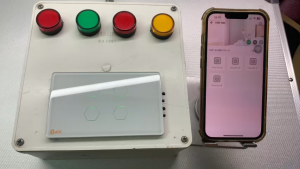 Công Tắc Thông Minh Wifi Hunonic Datic 3 Nút Ấn Chữ Nhật Bật Tắt Từ Xa Trên Điện Thoại Và Ra Lệnh Giọng Nói