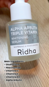 RIDHA Whitening Serum with Vitamin - 20ml