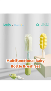 Kub Baby Multifunctional Bottle Brush Set