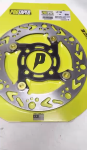 ORIGINAL PROTAPER DEPAN DISK LC4S SRL WAVE110 Y15ZR PROTAPER PDN-6 BLACK GOLD FRONT DISC DEPAN DISK 4MM