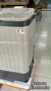 Haier เครื่องซักผ้า 2 ถัง 7.5 Kg รุ่น HWM-TE75 T75OXS hwm TE75