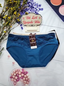 Combo 5 Và 10 Quần Lót Nữ Chất Liệu Thun Lạnh Phối Họa Tiết Ren Dễ Thương Mềm Mịn Cao Cấp [30143] Size 45 - 55 Kg