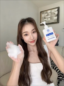YZKMSKIN Whitening Facial Cleanser: Deep Cleansing Menghidrasi Melembabkan Kontrol Minyak Pembersih Berbusa Gel Mousse Pembersih Pelembab