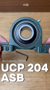 Pillow block UCP 204 ASB & Laher Bearing Duduk Ukuran AS 20mm