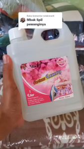 Paket Parfum Laundry 100.000 Dapat 4 Pcs (Kemasan 1 Liter) by RADJEN Pewangi