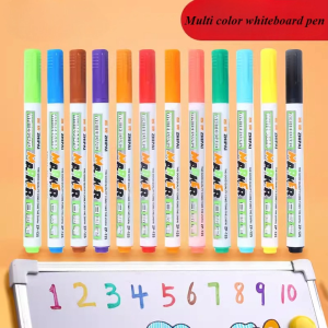8pc/set Colorful Ink Whiteboard Pens for Schools & Children