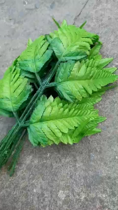 10 lá dương sỉ giả 30cm - Hoa giả - TUYET XUAN SHOP