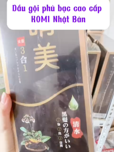Dầu Gội Komi Nhật Bản Dầu Gội Phủ Bạc Nhật Bản Giúp Phủ Đen Tóc Không Dính Da Đầu Chai 500ml