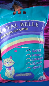 Royal Belle Bentonite Cat Litter Pasir Gumpal Kucing Aroma Wangi Isi 5 Liter