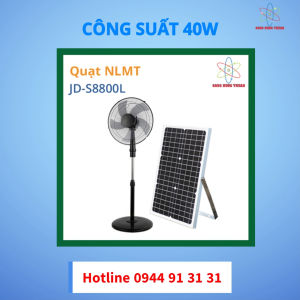 Quạt Năng Lượng Mặt Trời JINDIAN 25W JD-S8800L