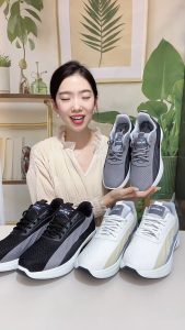 Giày Sneakers nam đen xám