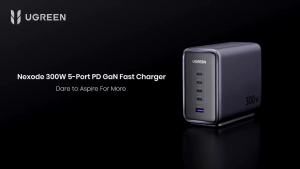 Ugreen Nexode 300W ที่ชาร์จ USB-C PD GaN 5 Ports (ปลั๊ก AU Type) 4xUSB-C 1xUSB-A