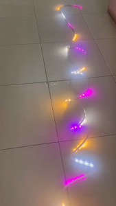 Lampu LED Strip Selang 3528/ 2835 100M AC 220V RGB Warna Warni Merah Putih