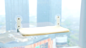 【SG】Cat Hammock Window Cat window perch Hammock with Heavy Duty Suction Cups Breathable Mesh Pet Window Hanging Bed