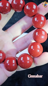 Collectors Grade Cinnabar Bracelet